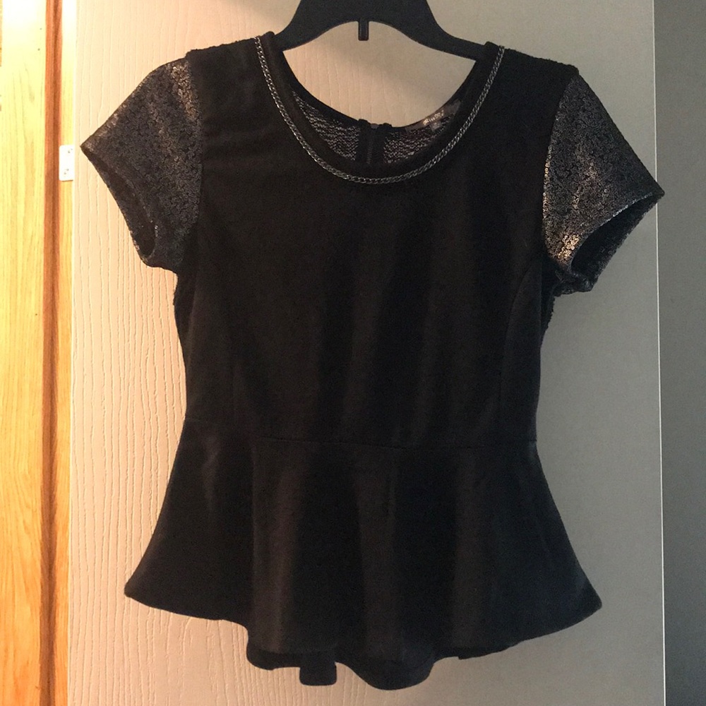 Miss me peplum top
